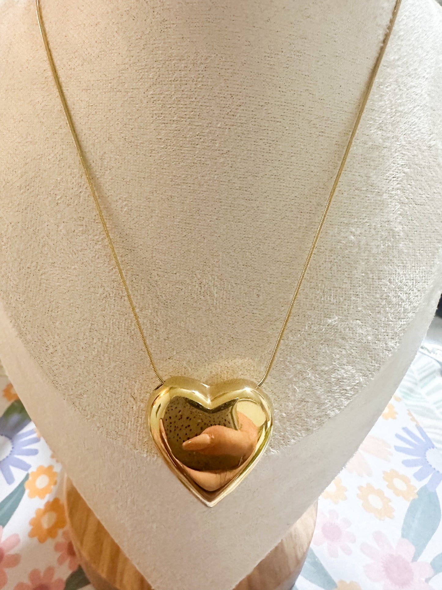 Barbara Heart Pendant Necklace