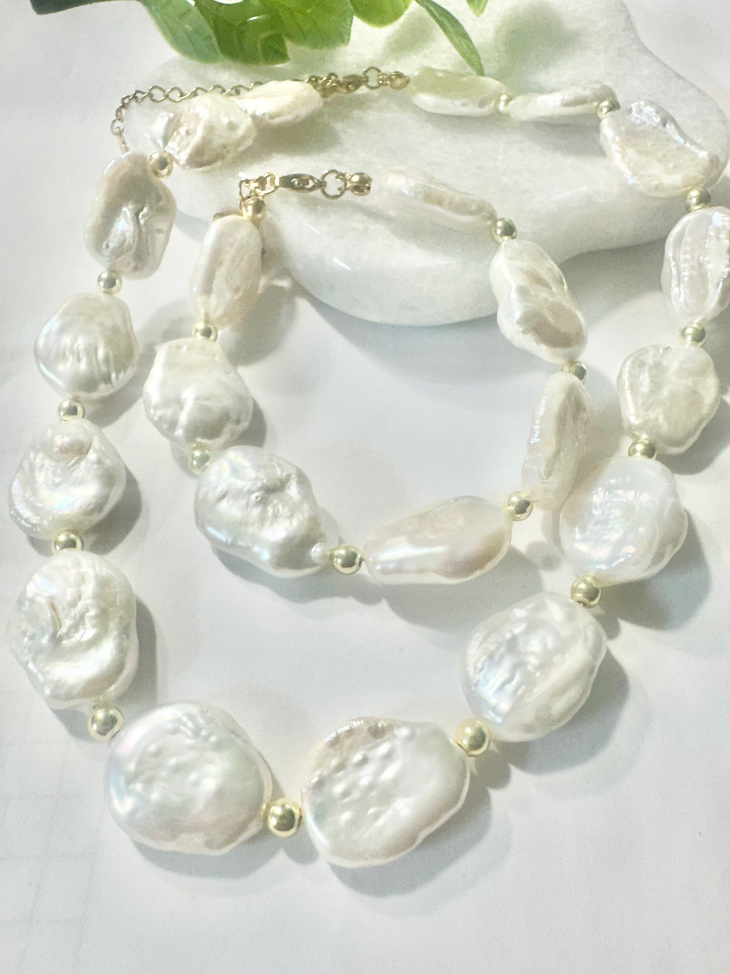 Moon Pearl Necklace