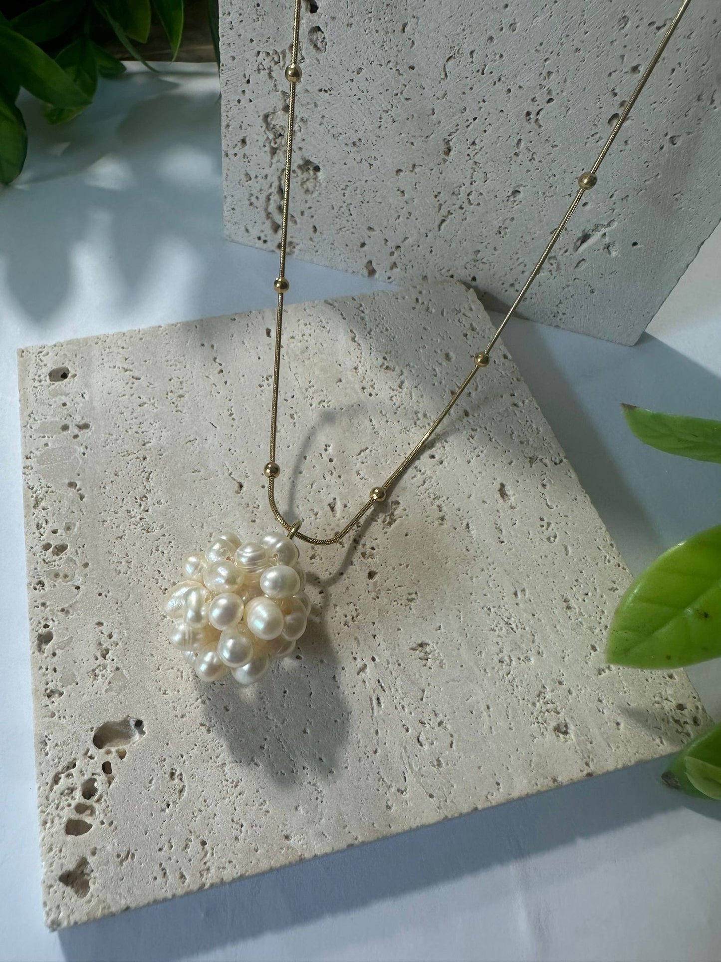 Celestial Pearl Necklace