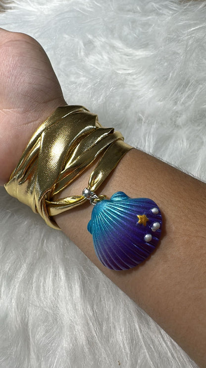 Charm Glitz Lycra Bracelet