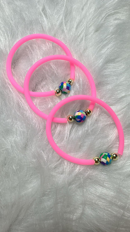 Neon Bracelets Trio
