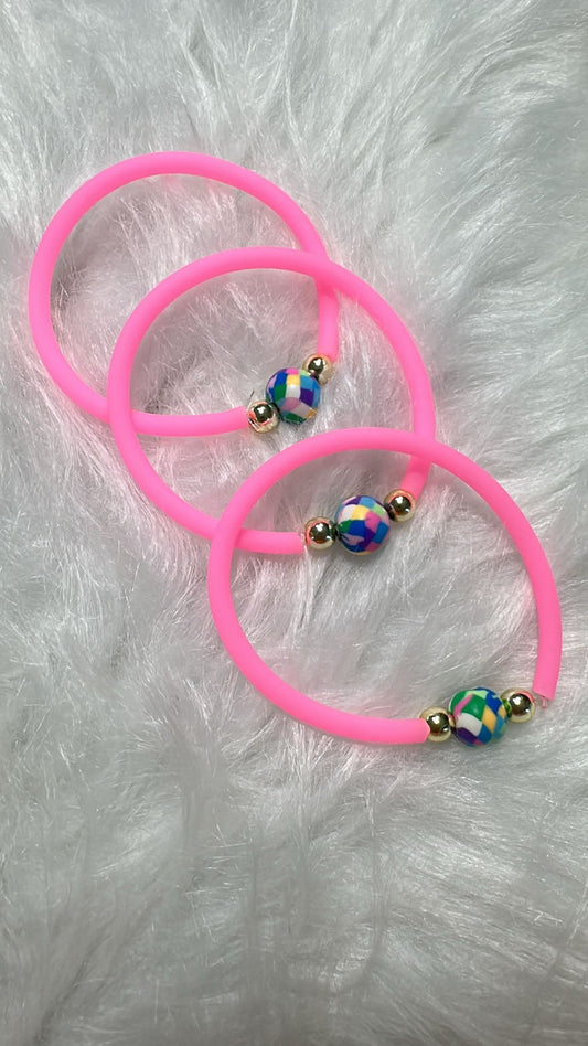Neon Bracelets Trio