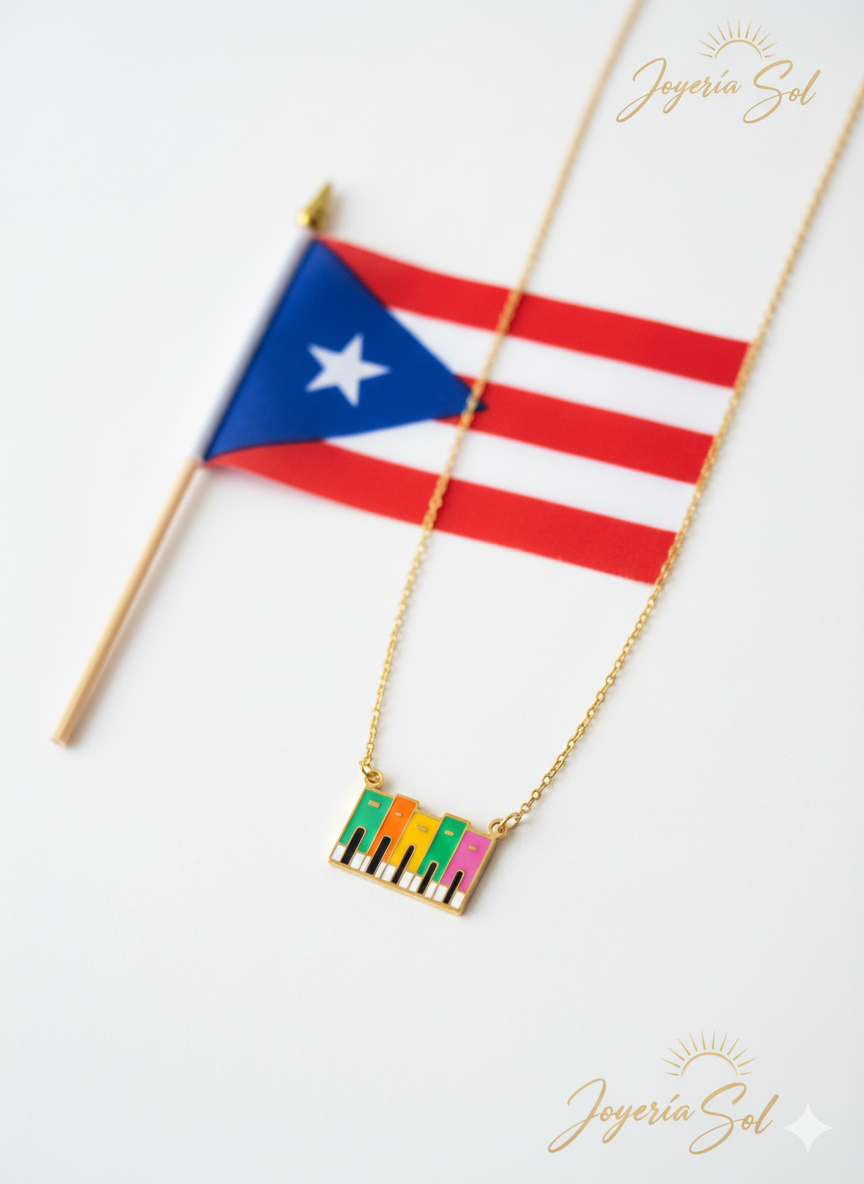 Balcones del Viejo San Juan Necklace