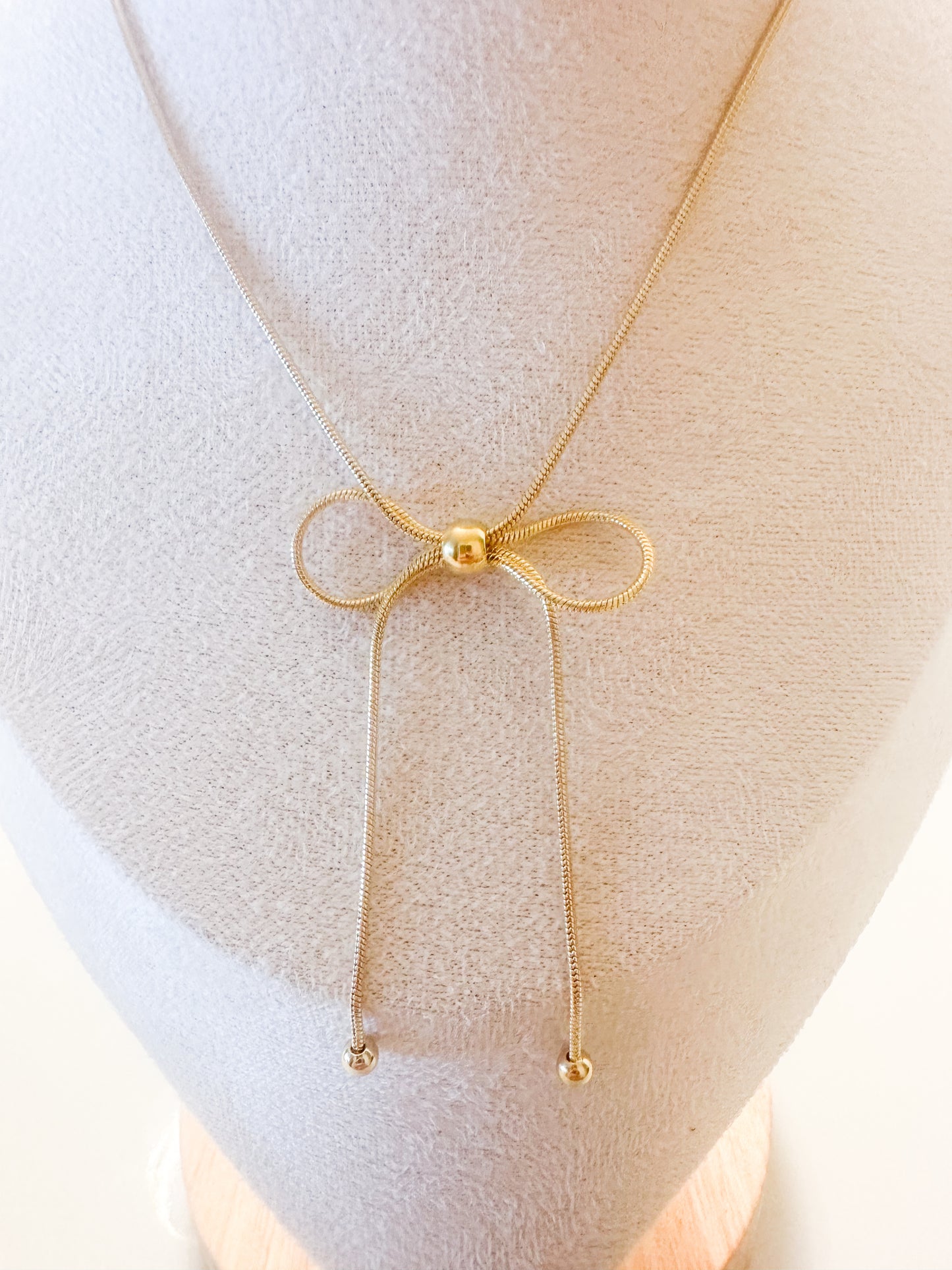 Bow Knot Necklace 