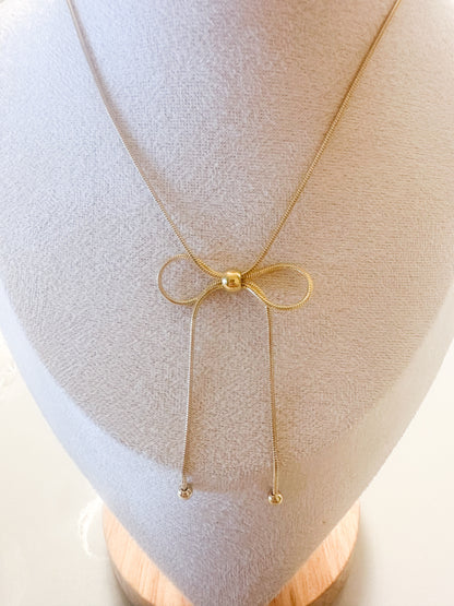 Bow Knot Necklace 