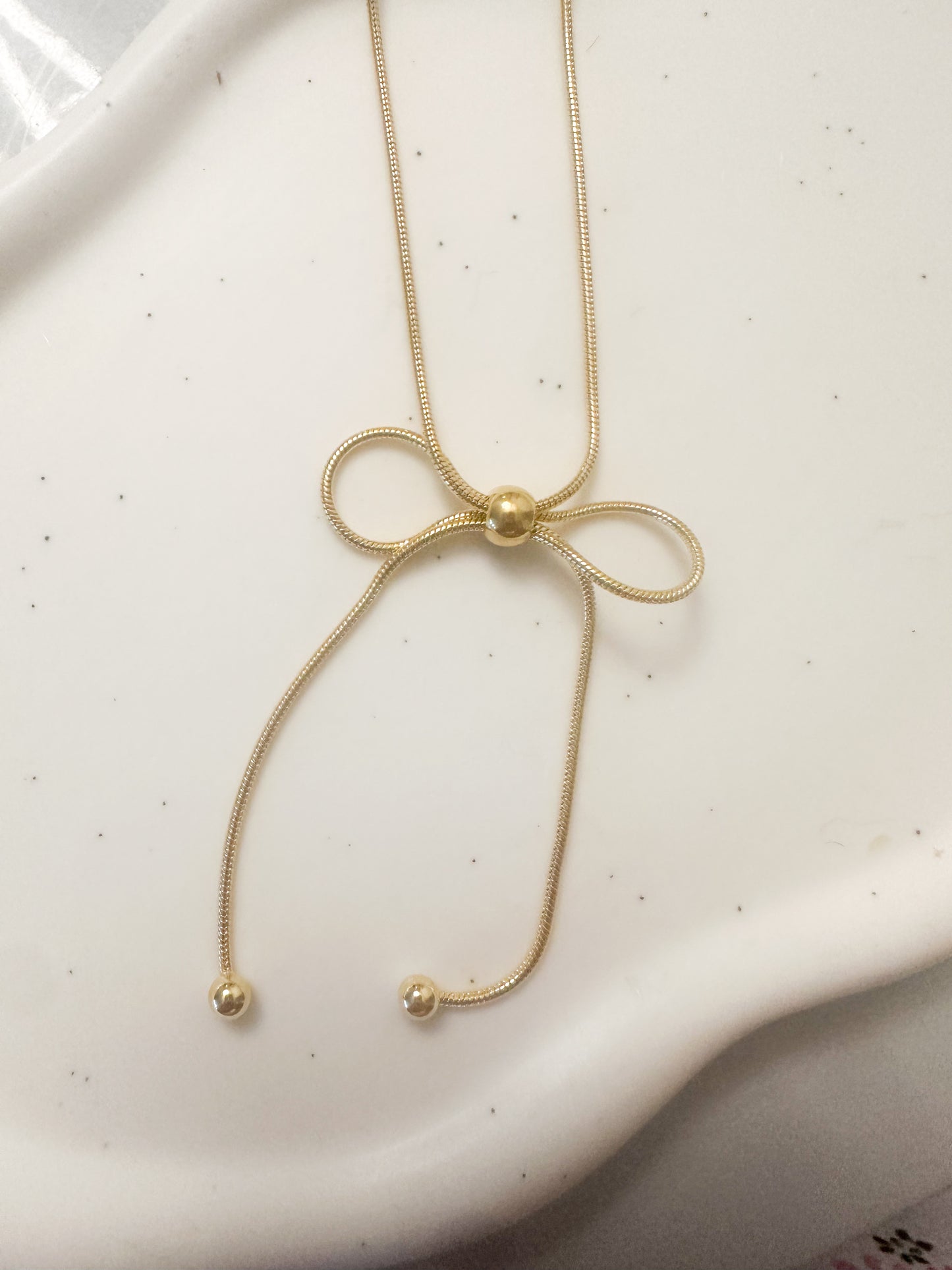 Bow Knot Necklace 