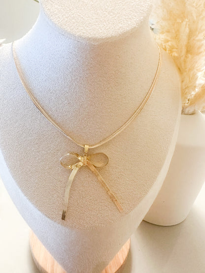 Bow Knot Necklace 
