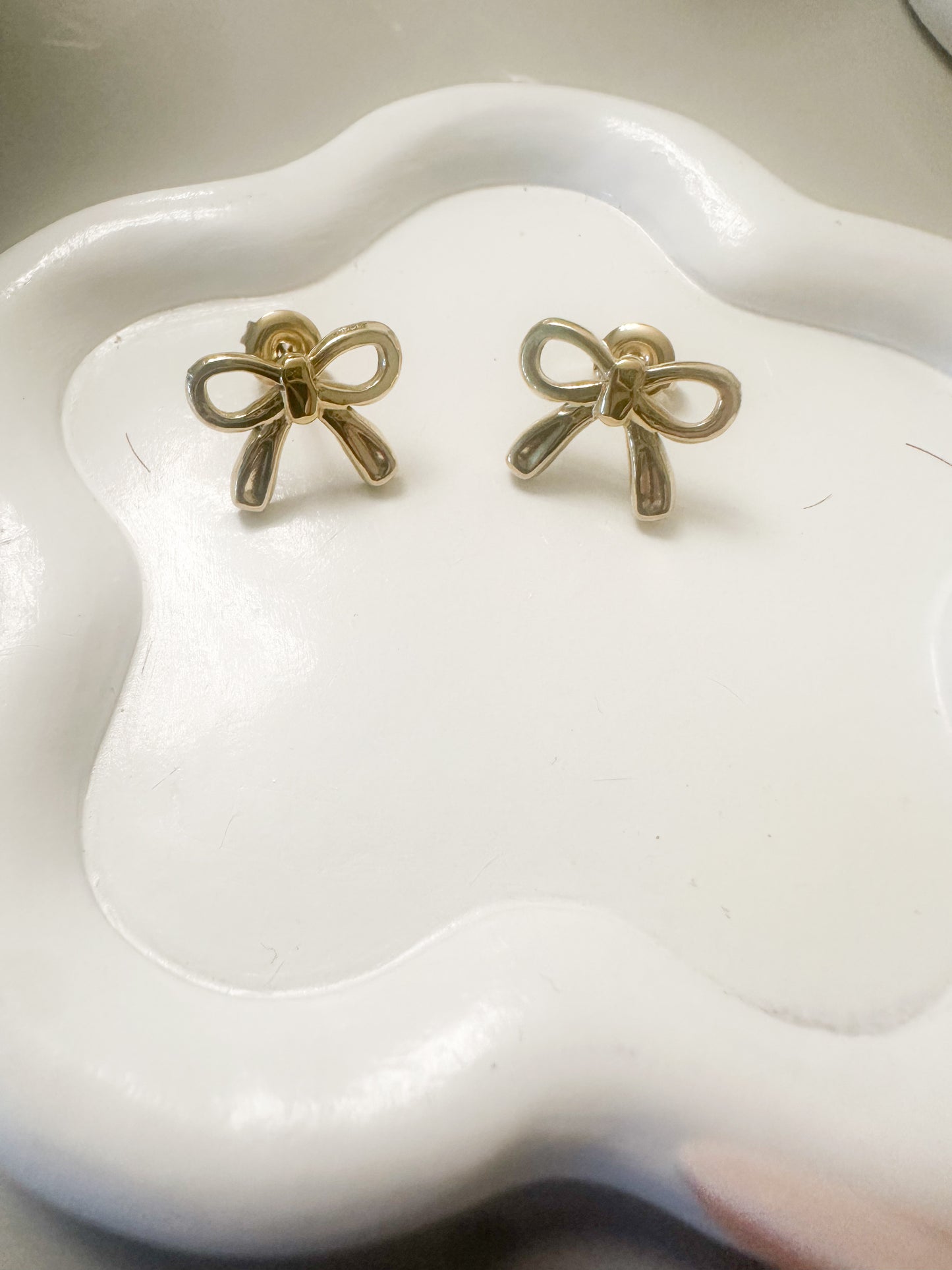 Cute Simple Style Bow Knot Earrings 