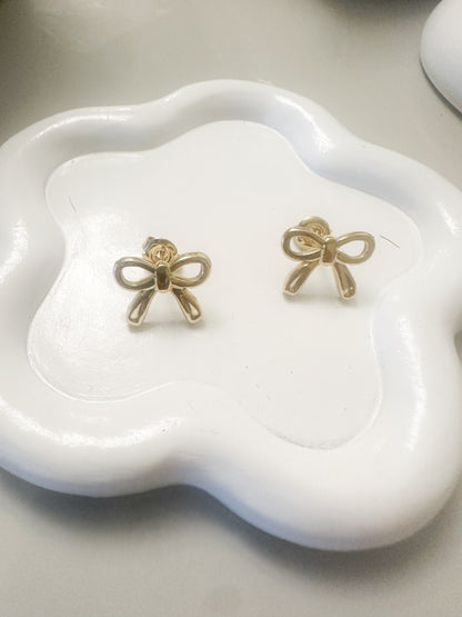 Cute Simple Style Bow Knot Earrings 