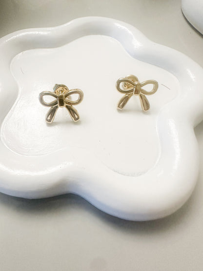 Cute Simple Style Bow Knot Earrings 