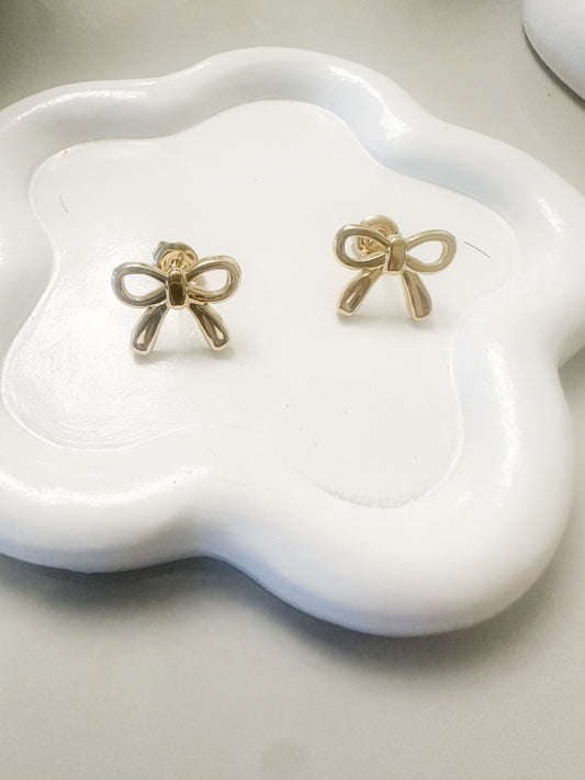 Cute Simple Style Bow Knot Earrings 