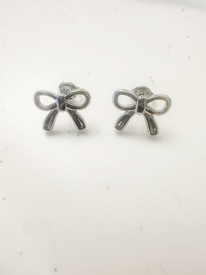Cute Simple Style Bow Knot Earrings 