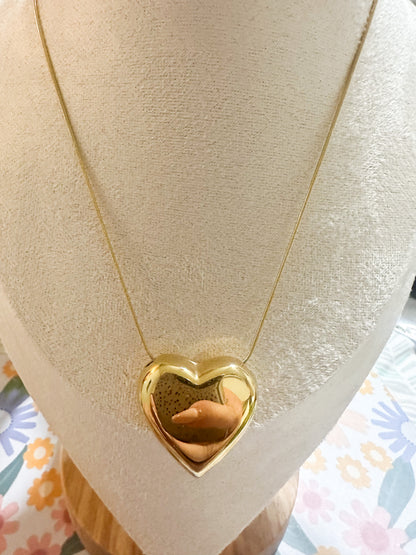 Barbara Heart Pendant Necklace