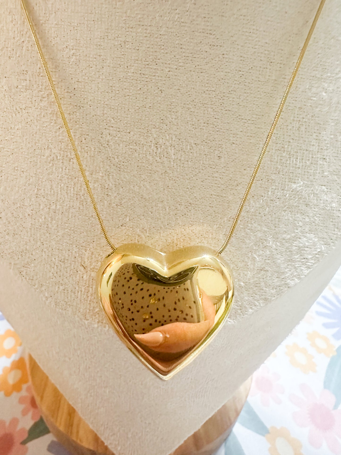 Barbara Heart Pendant Necklace