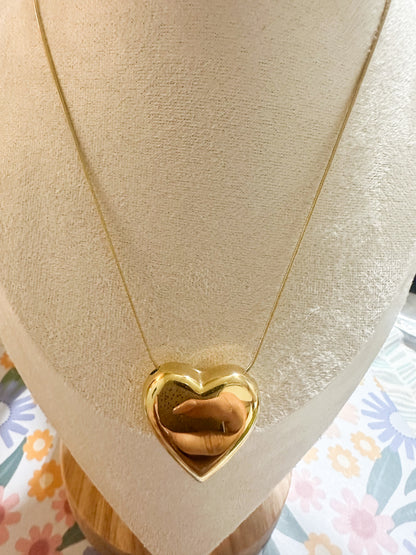 Barbara Heart Pendant Necklace