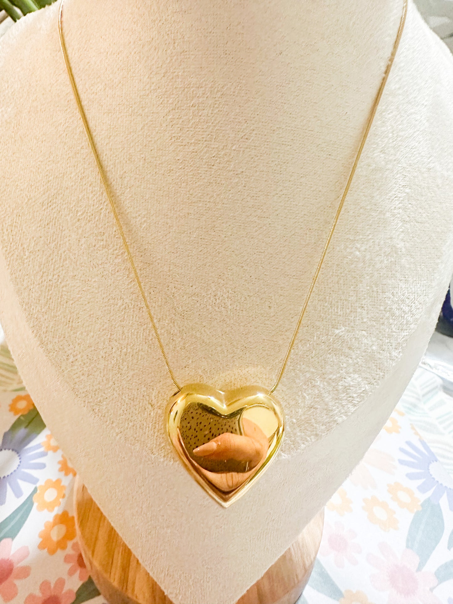 Barbara Heart Pendant Necklace