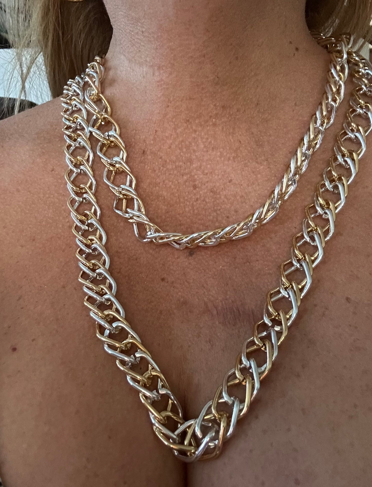 Dual Shine Necklace