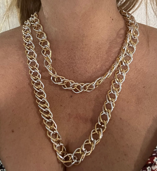 Dual Shine Necklace
