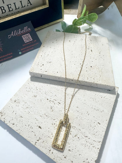 Rectangle Necklace 