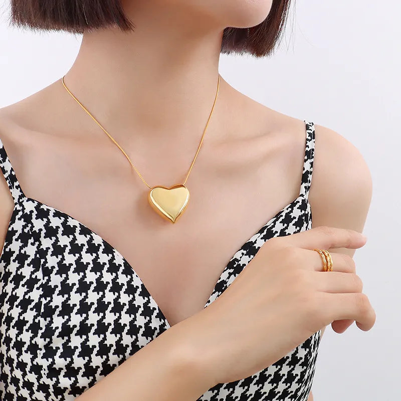 Barbara Heart Pendant Necklace