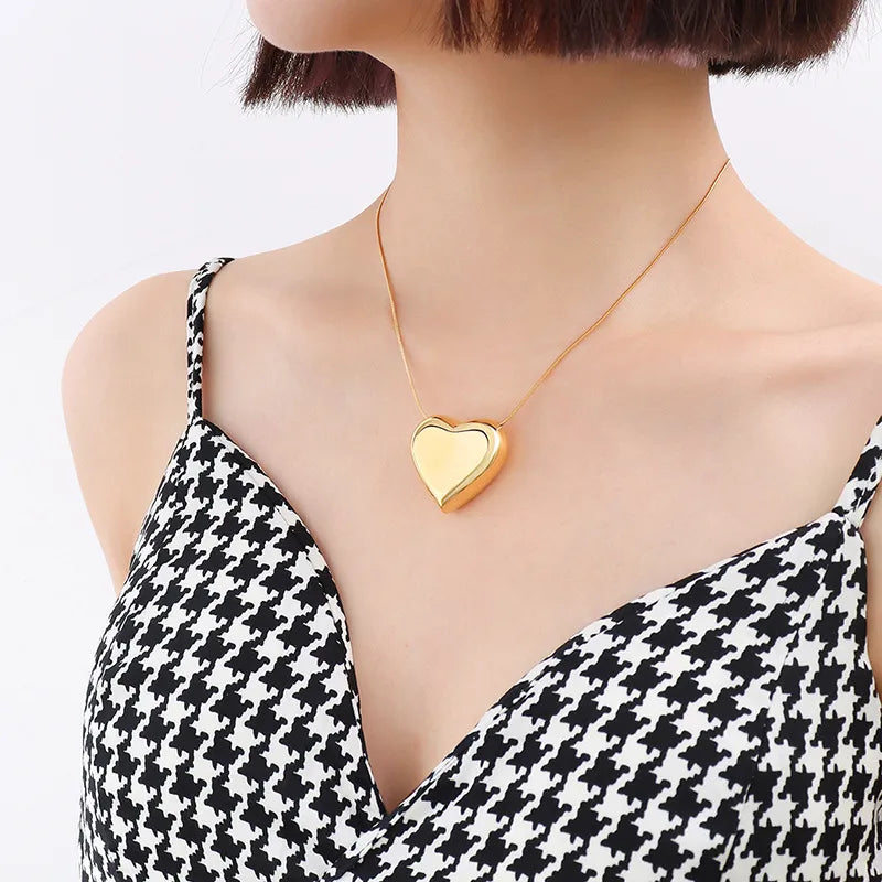 Barbara Heart Pendant Necklace
