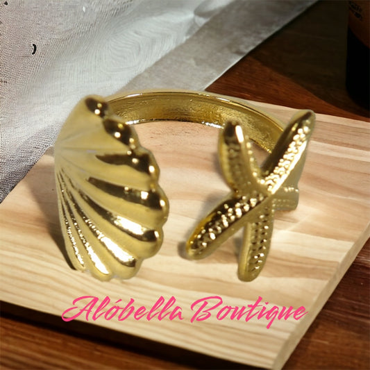 Ariel Beach Starfish Shell 