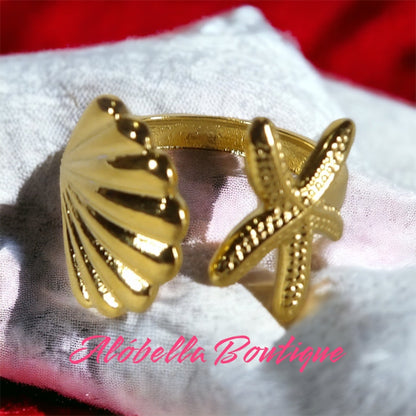 Ariel Beach Starfish Shell 