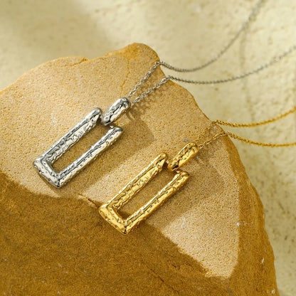 Rectangle Necklace 